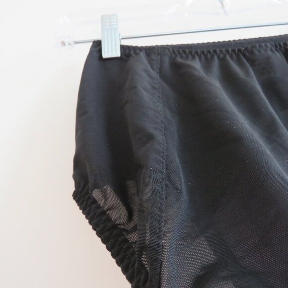 WHAT KATIE DID Betty Lavender Lace High Waisted Black Knickers 1950s Pinup NWT - Picture 11 of 13